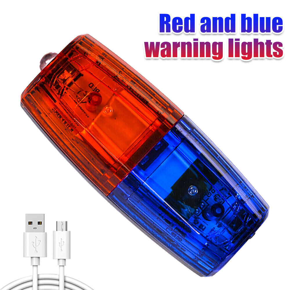 The Blue Red Led Warning Light