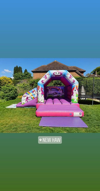 Meland Bounce House – Unicorn Inflatable Baby Bouncer with Slide …